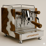 Siebträgermaschine - Latte Art CIty