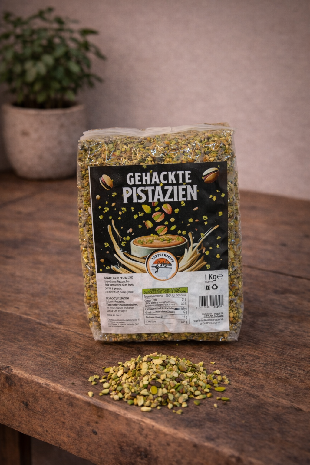 chopped pistachios ?